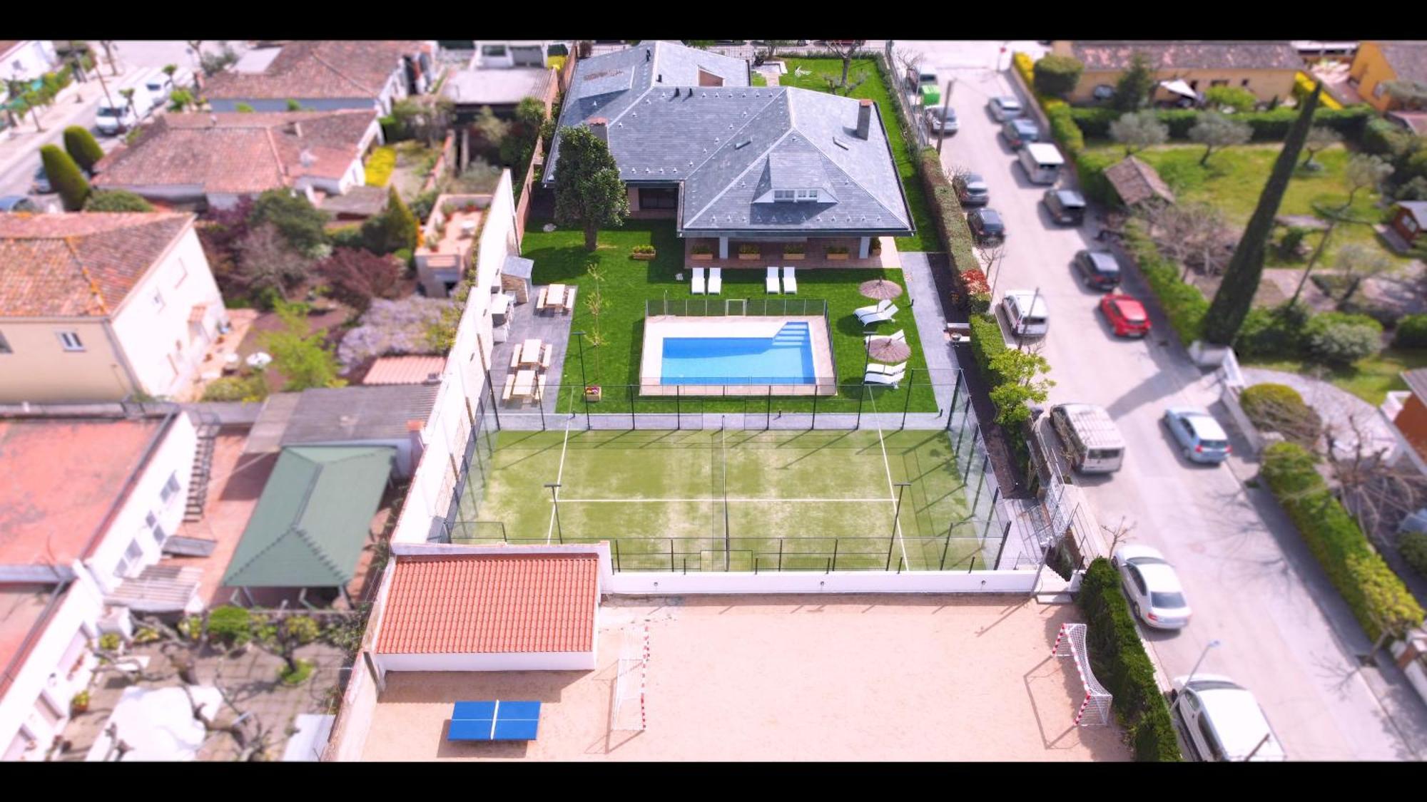 Casa De Vacaciones Con Padel En Montseny By Can Forcadell Girona Exterior photo