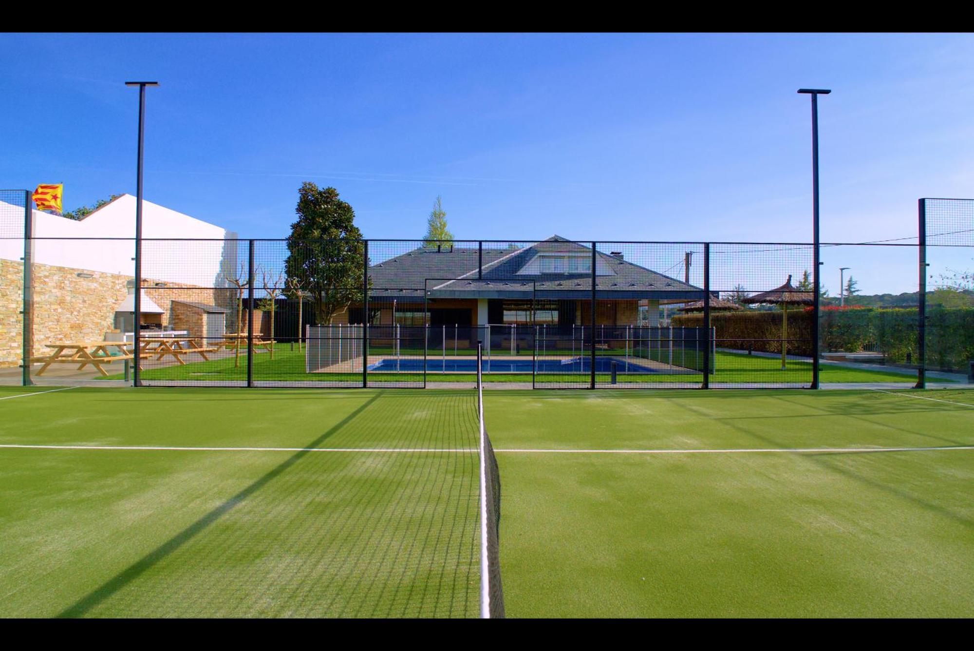 Casa De Vacaciones Con Padel En Montseny By Can Forcadell Girona Exterior photo